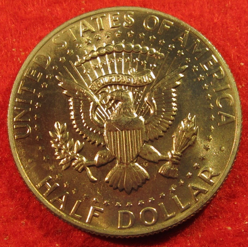 1979 (P) Philadelphia Kennedy Clad Half Dollar - Uncirculated - Picture 2 of 3