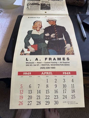 L.A.Frames liberty calendar  - Picture 4 of 11