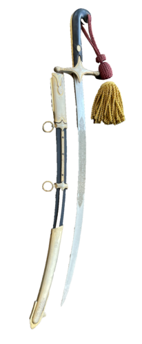 Vtg.Short curved saber used by Cadets of Military College of the Argentine Army - Bild 5 von 14