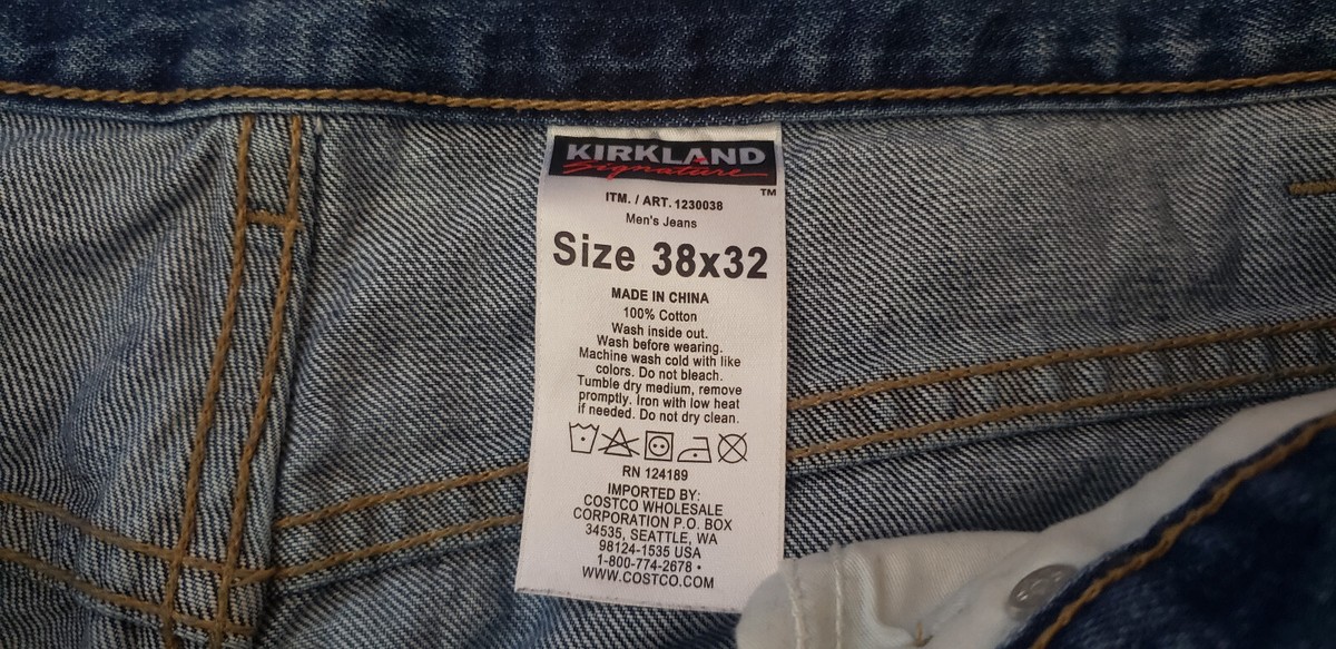 Baggy Jeans Costco Jeans Discontinued Kirkland Signature Men's