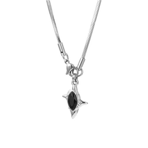 Double Ring Shape Cross Starlight Necklaces Cross Pendant Party Gift - Picture 17 of 18
