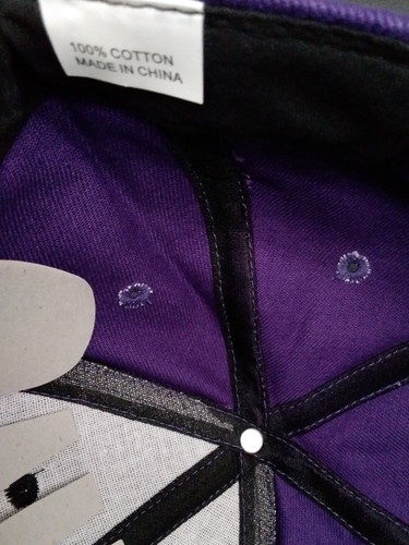 Stren Fishing Hat Purple Black - Picture 3 of 3