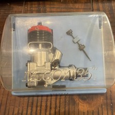 RC Model Airplane Engine McCoy 35 Red Head Glo Glow In Box