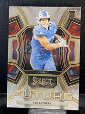 Rc Sam LaPorta #FUT-SLA 2023 Panini Select Select Future Detroit Lions