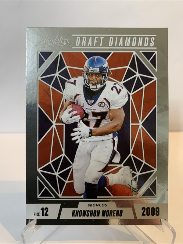 2024 Panini Absolute - Draft Diamonds Knowshon Moreno #DD-KMO Broncos NFL