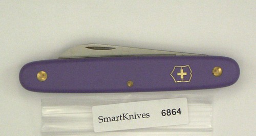 Victorinox Gardener/Floral Swiss Army knife (purple)- used/excellent #6864 - Picture 5 of 6