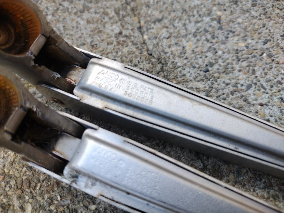 1967-1976 Dodge Dart A-body 15" Anco Vintage limpador de para-brisa braços OEM  - Imagem 4 de 4