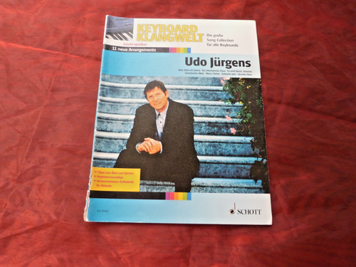 KEYBOARD KLANGWELT Udo Jürgens Noten (Titel siehe Beschreibung)