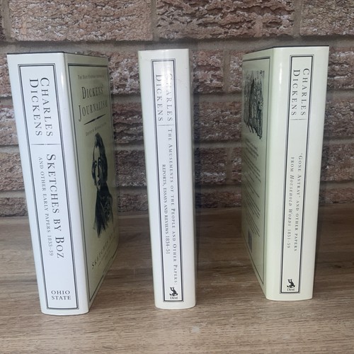 Volumes I II & III The Dent Uniform Edition Of Dicken’s Journalism DJ HB Slater - Foto 2 di 24