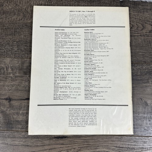 Strategy & Tactics Book I II III IV #1-18  Vol 3 NO 1 Vol 2 NO 6 Lot Of 6 SPI - Bild 13 von 13