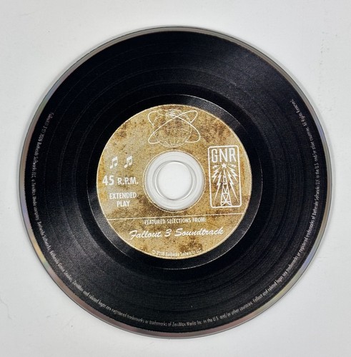 Fallout 3 Soundtrack Cd 2008 Bethesda Softworks Galaxy News Radio - Picture 3 of 4