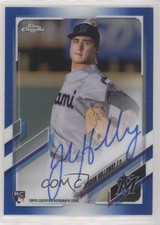 2021 Topps Chrome Rookie Blue Refractor 57/150 Jordan Holloway #RA-JHO Auto 0h29