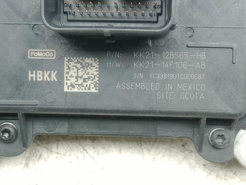 FORD TOURNEO CUSTOM AUTOMATIC GEARBOX CONTROL MODULE ECU KK21-12B565-HB 2013-24 - Picture 11 of 12