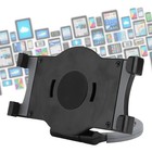 (Schwarz) Tablet Desktop Stand 360 Grad Drehbarer Desktop Tablet