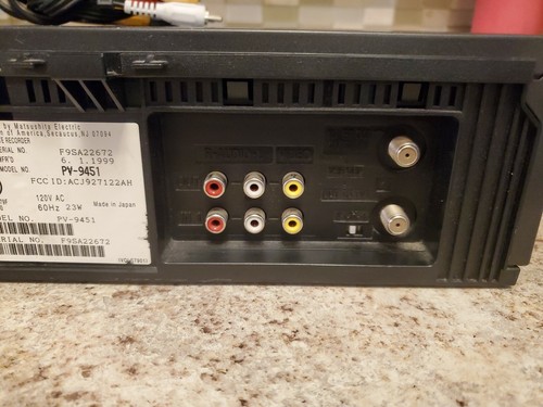 Panasonic Omnivision Blueline 4-Head Stereo PV-9451 - Tested Working- No Remote - Picture 11 of 23