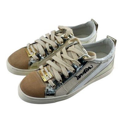 Dsquared2 Size 6.5 Sneakers Donna Vernice Oro S10 K020 VO25