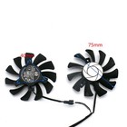 Grafikkarten-Lüfter 75-mm-GPU-Kühler für MSI GTX 1050ti 1050 GTX 1650 CDE
