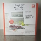 Williams Sonoma Zwilling Fresh & Save Glass Starter Set 7-Piece Clear White NIB