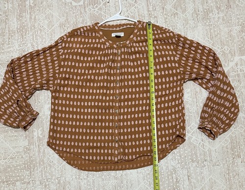 PILCRO AND THE LETTERPRESS ANTHROPOLOGIE BOHEMIEN TOP DONNA S - Foto 9 di 11