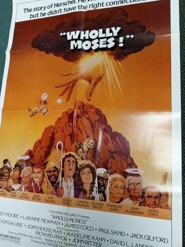 WHOLLY MOSES Original Filmplakat mit einem Blatt - 1980 - Bild 2 von 5