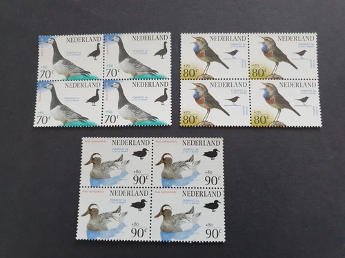 PAYS-BAS 1994 Série n°1465/1467 en bloc/4 MNH** Cote ++