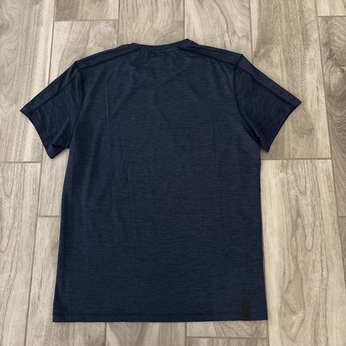 Ten Thousand The Versatile Shirt Mens Sz M Blue Athletic Mesh Performance Tee - Picture 9 of 9