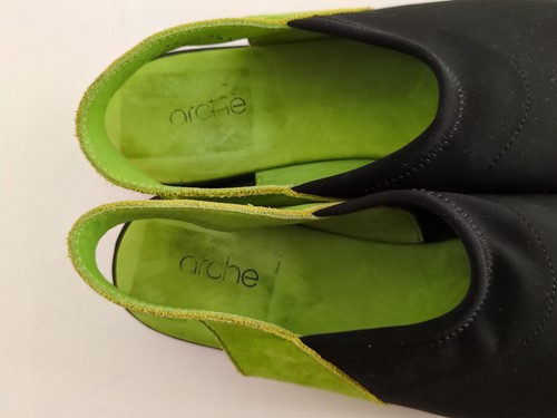Zapatos planos Arche Dajac negros y neón talla 39 (KS7) - Imagen 10 de 12