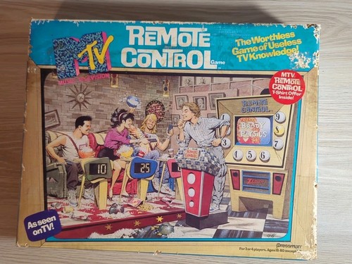 FERNBEDIENUNG Brettspiel - 1989 - 100% KOMPLETT - in OVP