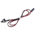 20.5" Long Button Cable for PC Switches Reset Computer K5O95746