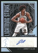 2019-20 Panini Obsidian Lightning Strike Signatures #30 Jarrett Allen Auto /60