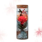 Konservierte Blumenflasche Leuchtende Seifenblumenflasche Geburtstagsgeschenk