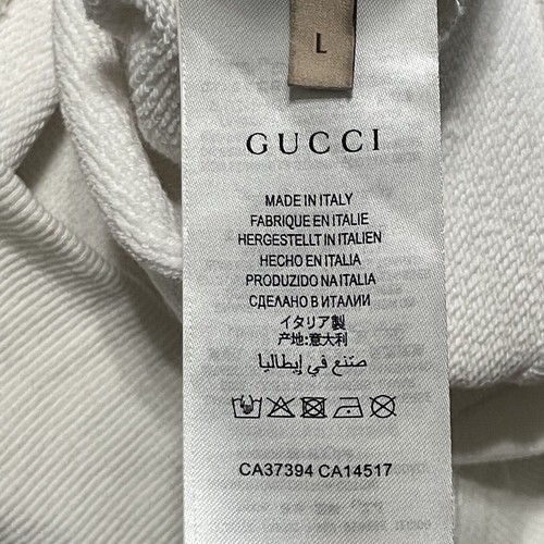 Suéter Gucci The North Face Para Hombre Mediano Blanco Italia Arco Iris Sudadera LEER - Imagen 5 de 11