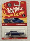 Hot Wheels Classics Series 5, Purple,  Red Line Wheels, ‘68 Mercury Cougar