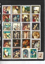 Lot de timbres oblitérés de Hongrie