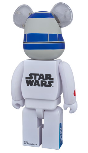 Medicom Toy BE@RBRICK Star Wars R2-D2 ANA Jet 400% Figure with Box UNOPENED - Picture 5 of 24