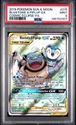 Blastoise & Piplup GX Pokemon 2019 Cosmic Eclipse Full Art Holo 270 HP 215/236