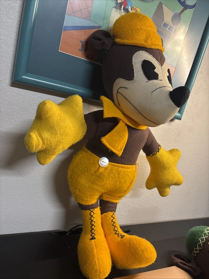 Bonecas raras dos anos 1930 Mickey e Minnie Mouse McCall padrão vintage antigas - Imagem 4 de 4