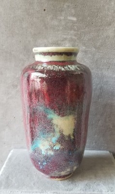 Gusso Reuss - Vase - Ochsenblut - ca. 1950 - Studiokeramik