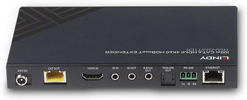 HDBaseT Cat.6 HDMI Transmitter 4K60, Audio, IR & RS-232, 100 m - Afbeelding 4 van 4