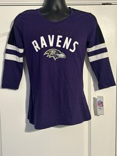 NFL Brand Baltimore Ravens Women’s Small Purple Shirt NWT