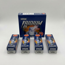 NGK 3764 BKR6EIX-11 Iridium IX Spark Plugs (4 Pack) Fits Honda Mitsubishi
