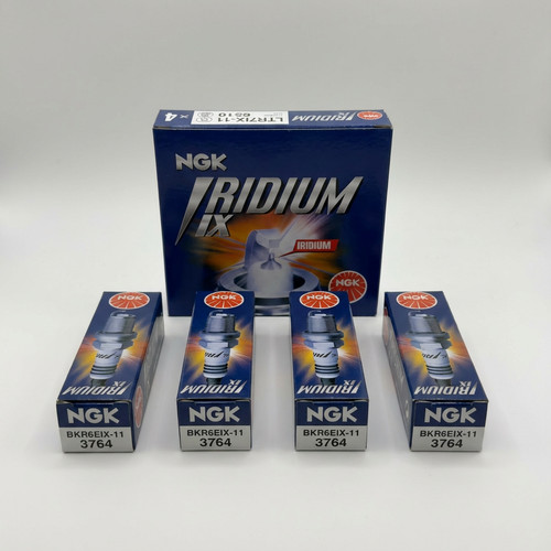 NGK 3764 BKR6EIX-11 Iridium IX Spark Plugs (4 Pack) Fits Honda Mitsubishi