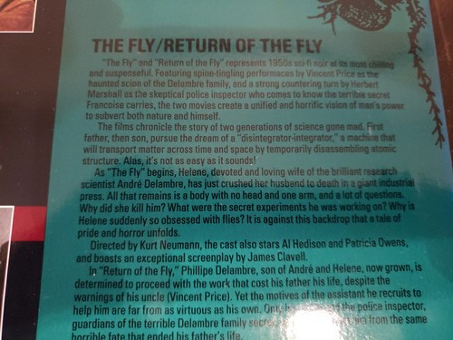 The Fly & Return Of The Fly Double Feature 2 Disc Set Laserdisc Horror W17 - Picture 9 of 23
