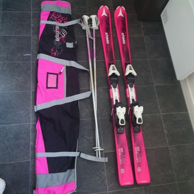 Atomic Vantage Ski Set Pink 140