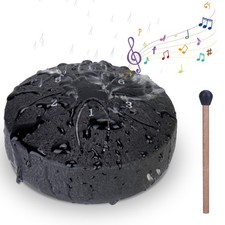 Rain Drum for Outside Garden - Upgraded Non Waterlogging Rain Drums for Outsi...