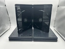 5 x 4K Bluray Double Disc Replacement Cases 12.5 mm Authentic with Logo