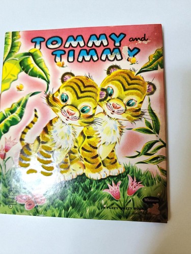 Lot of 4 Vintage Whitman Fuzzy Wuzzy Books – 1950s–60s – Timmy, Animals, Nursery - Picture 4 of 11