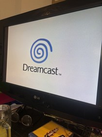 Sega Dreamcast Console with Power, AV Cable and One Controller Tested Working
