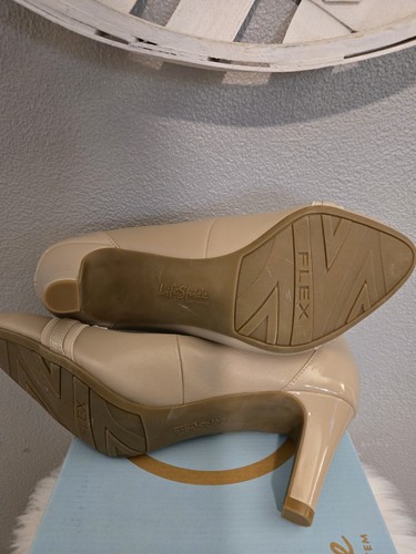 LifeStride Gio Damenschuhe Kunstleder-Slipper runde Spitze Pumps Größe 9,5 W - Bild 10 von 11