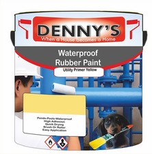 Dennys Waterpoof Pools Paint - Utility Primer Yellow